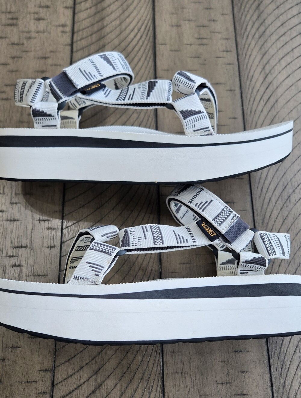 Teva Woven Strap Platform Sandals